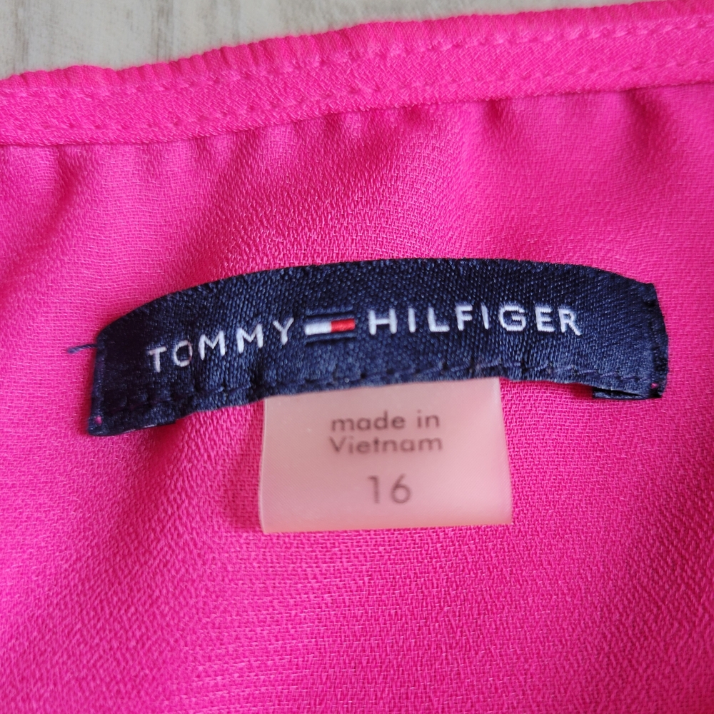 Tommy Hilfiger Bright Pink Blouse
